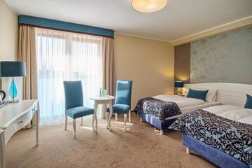 Фото номера Двухместный номер с 2 отдельными кроватями Отель Best Western Hotel Opole Centrum г. Ополе 4