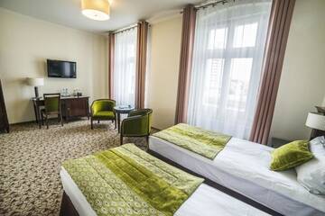 Фото номера Двухместный номер с 1 кроватью или 2 отдельными кроватями Отель Hotel Starka г. Ополе 4